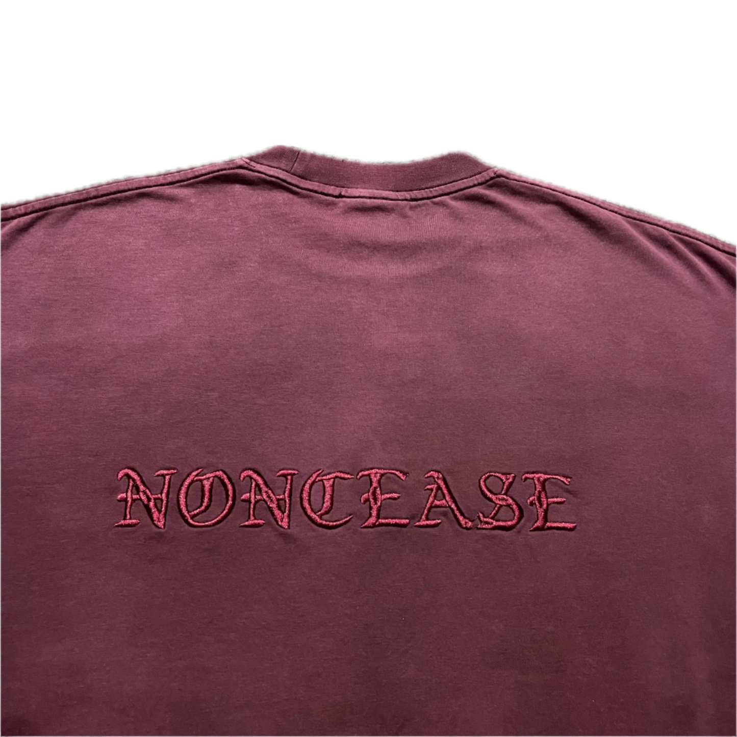 NONCEASE T-SHIRT (BURGUNDY)